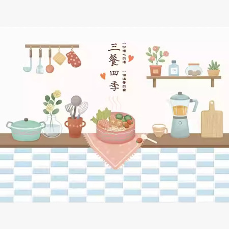 Kitchen Wall Sticker ( A )